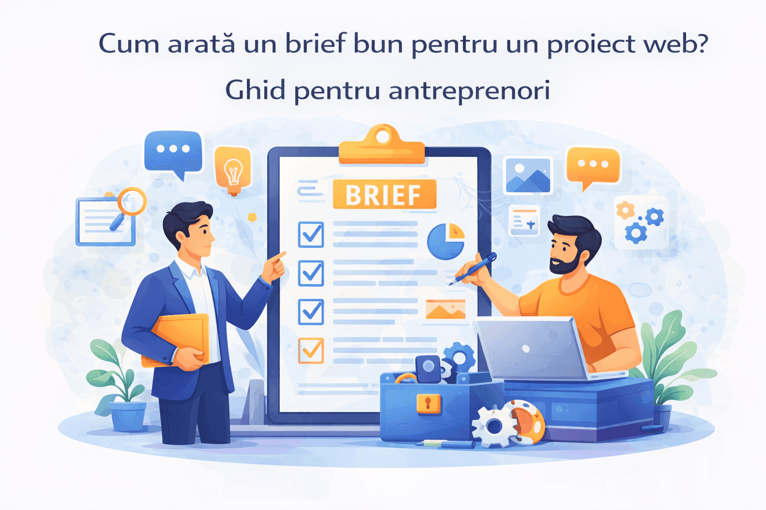 Cum arată un brief bun pentru un proiect web: ghid pentru antreprenori